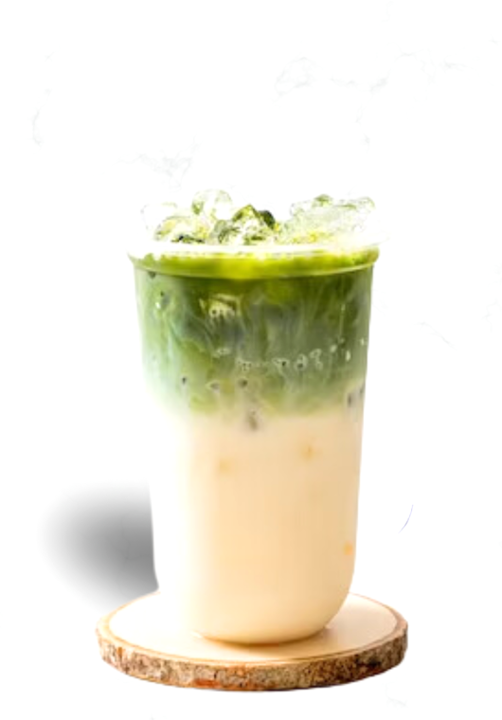 Iced Matcha Latte  (12oz)