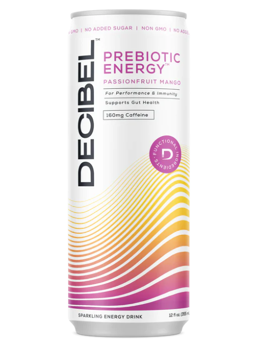 Decibel Probiotic Energy Passion Fruit (12oz)
