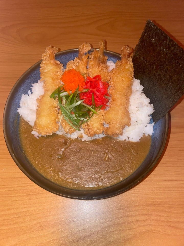 Shrimp Tempura Curry