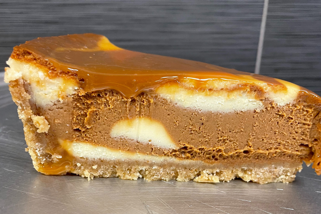 Brian's Original Sea Salt Caramel Cheesecake