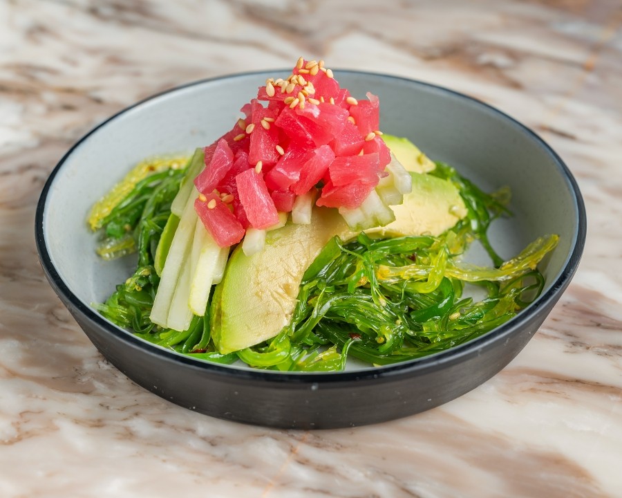 Tuna & Wakame Salad (Seaweed Salad)