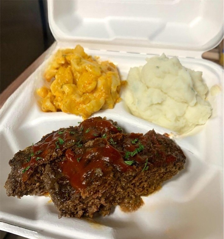 Ki's Meatloaf Dinner w/ 2 Sides