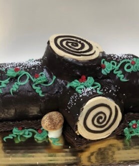 Chocolate Yule Log (Large)