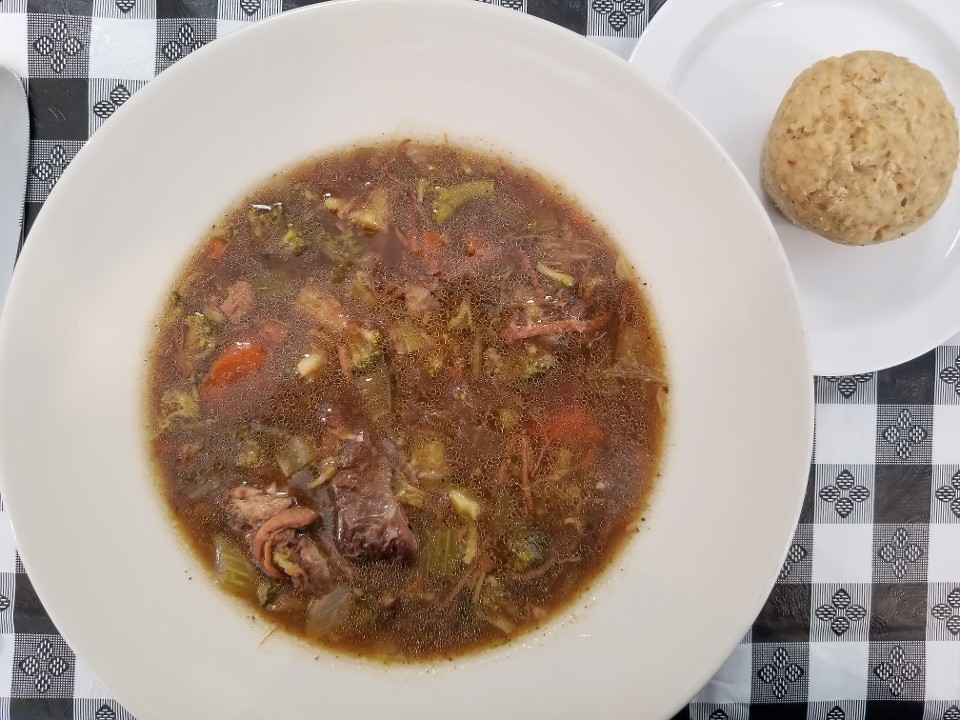 Bowl of Meat Soup