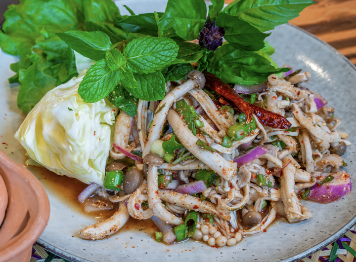 V Mushroom Medley Salad