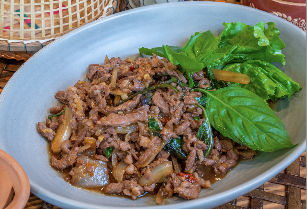 L-Minced Meat With Thai Basil