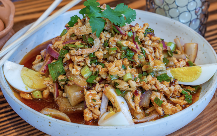 Grilled Eggplant Salad