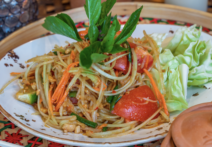 Vegan-Thai Green Papaya Salad