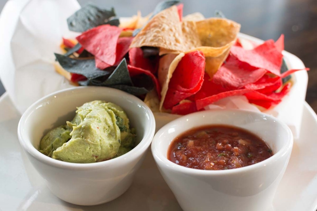 Guacamole, Chips, and Salsa