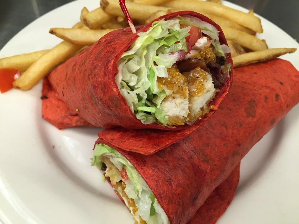 Chase's Fried Chicken Wrap