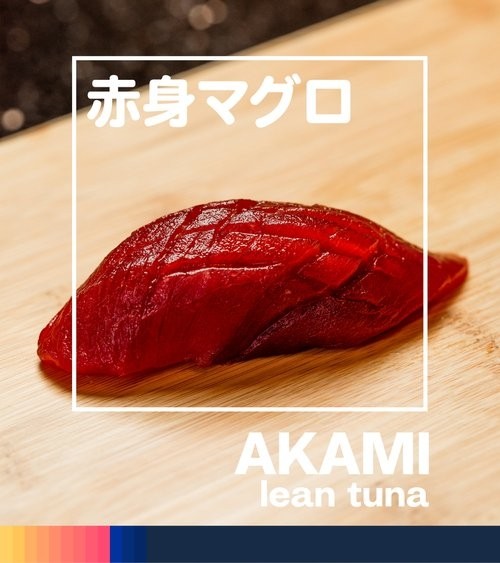 Akami (lean tuna) Nigiri set (2)