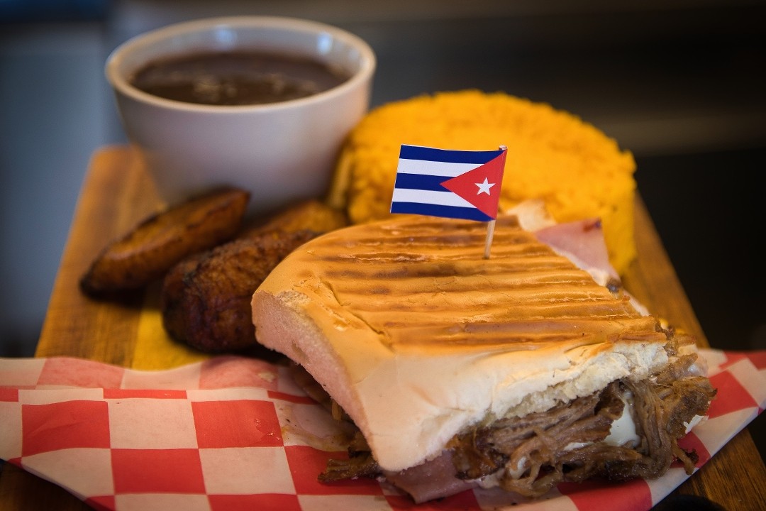 Half Cuban Sandwich Combo