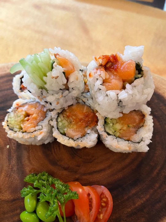 Spicy Salmon Maki  🌶 (GF)
