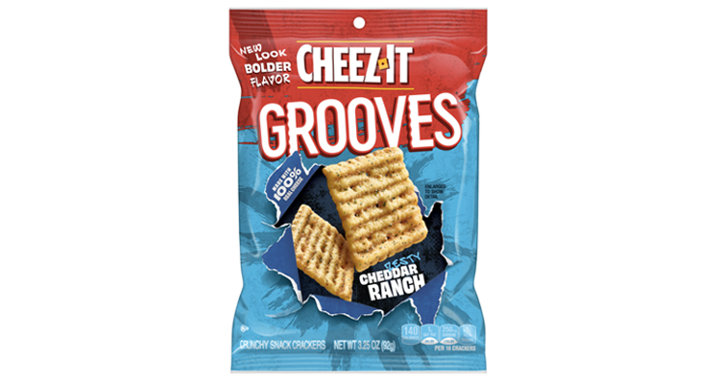 Cheez-It Grooves Zesty Cheddar Ranch 3oz - JP396770
