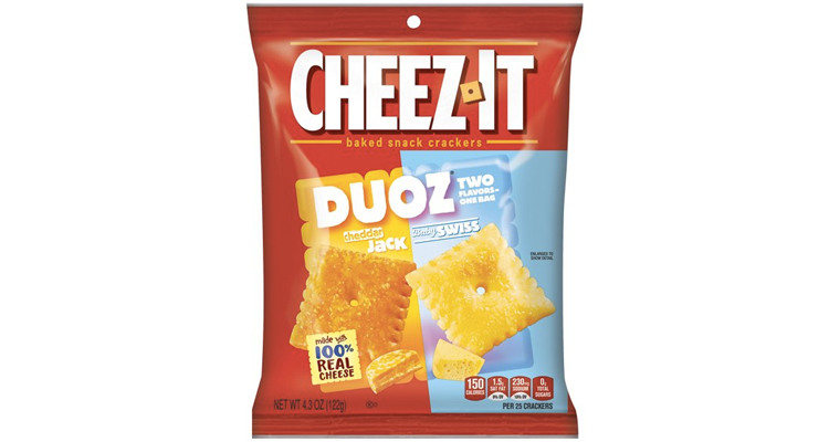 Cheez-It Duoz Cheddar Jack/Baby Swiss - JP390195