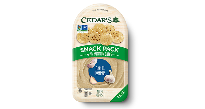 Hummus Cedar Garlic Pita Snack Pack - JP866608