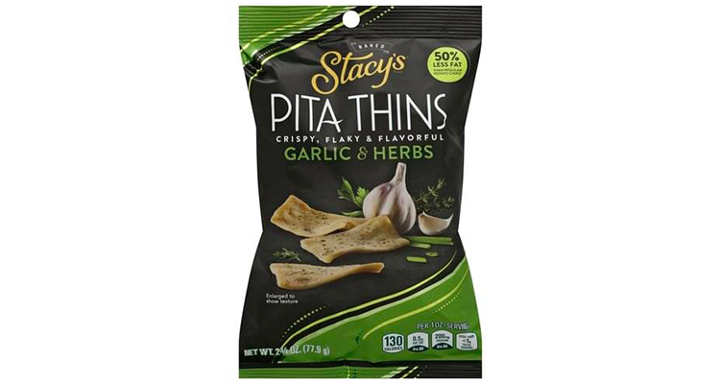 Stacy's Garlic & Herb Pita Thins 1oz - JP961458