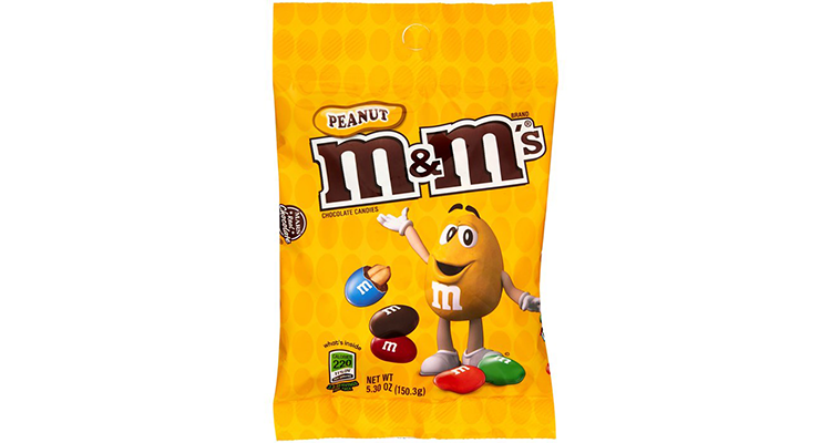 M&M's Plain 5.3oz Peg Bag