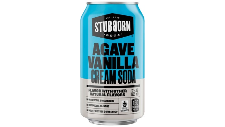 Stubborn Agave Vanilla Cream Soda - 12oz Can