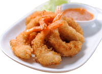 Jumbo Fried Shrimp.   ( Tôm Chien Bot)