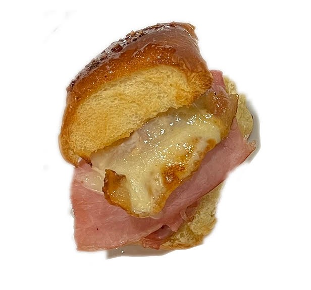 Ham Bacon Cheddar Sliders (3)