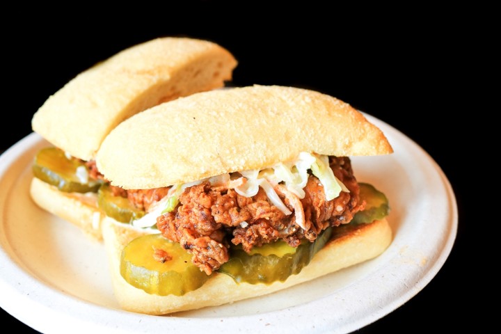 Fried Chicken Sandwich (contains dairy)