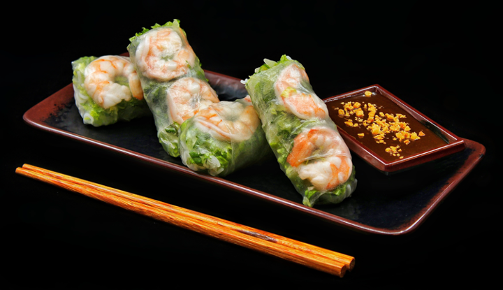 A1. Shrimp Spring Rolls