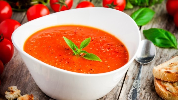 Cream of Tomato Basil Soup
