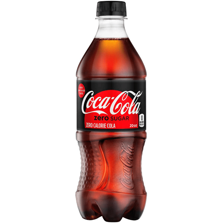 Coca Cola Zero Bottle 20 oz