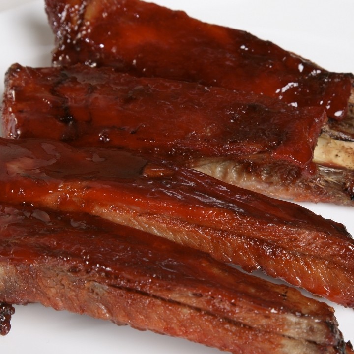 BBQ SPARE RIBS (4) 燒排骨