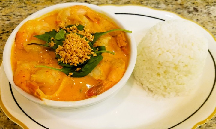 Thai Panang Curry Rice Bowl