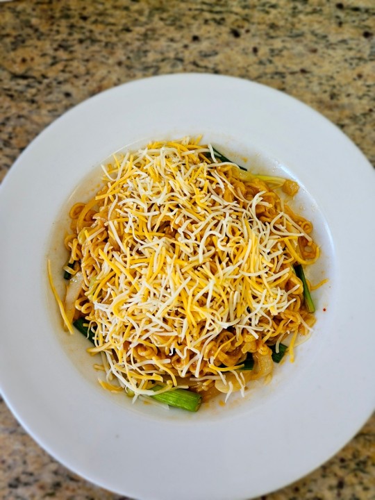 Korean Spicy Cheese Noodles