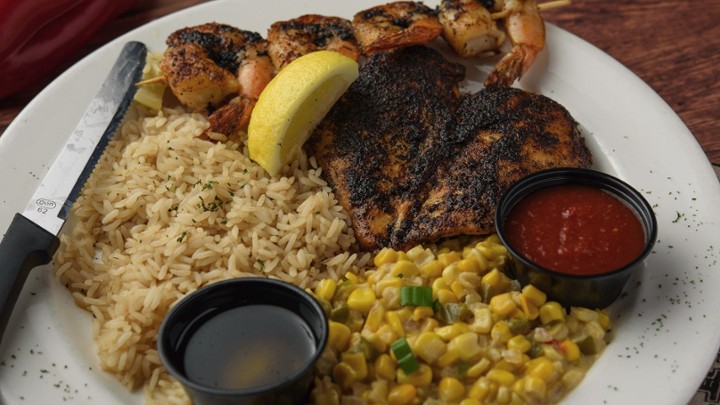 Blackened Fish & Chicken Combo