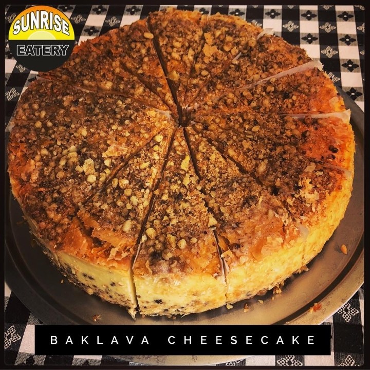 baklava cheesecake
