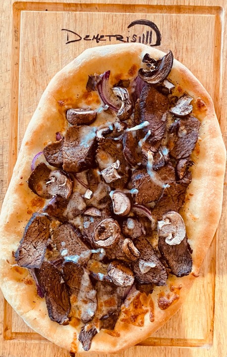 Grilled Steak Flatbread*