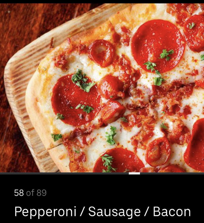 Pepperoni, Bacon & Chorizo Flatbread