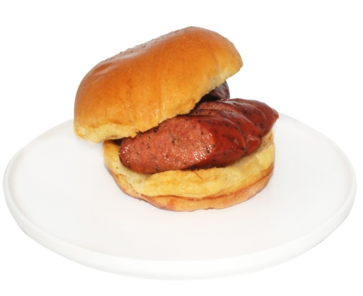 Black Pepper Sausage Sandwich