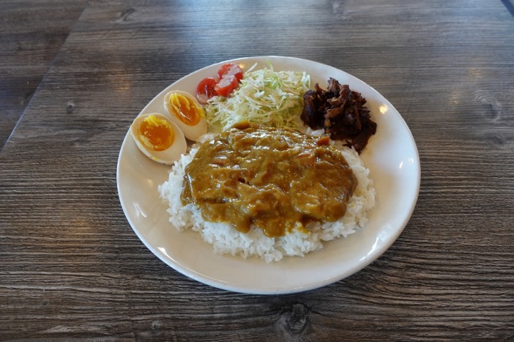 Japanese Pork Curry Rice w/Egg