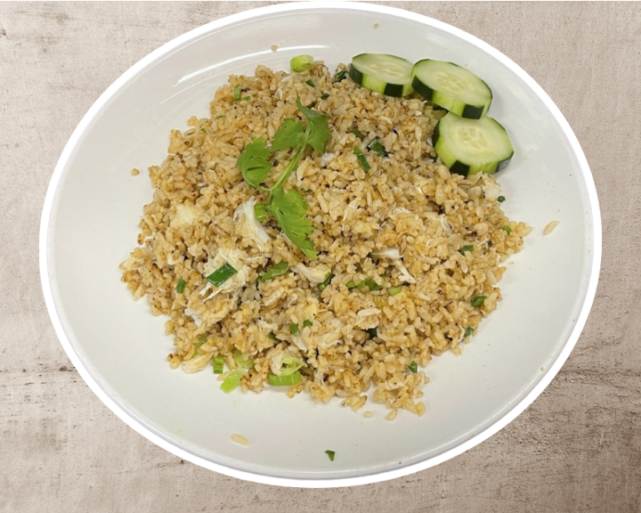 Cajun Crab Meat Fried Rice*