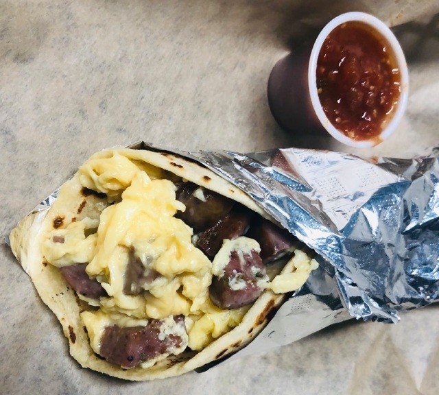 Egg & Cheese Taco