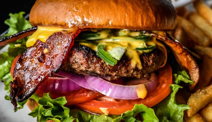 Roasted Jalapeño Burger