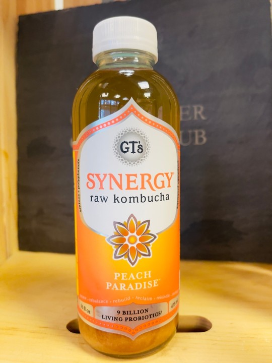 GT'S KOMBUCHA PEACH PARADISE