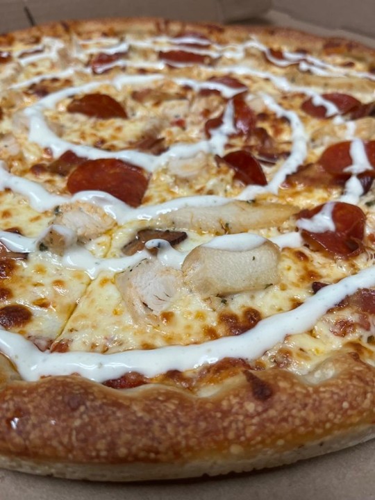 Lg Chicken&Bacon Ranch Pizza