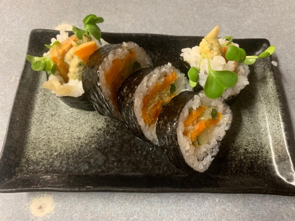 Veggie tempura roll 5pc.