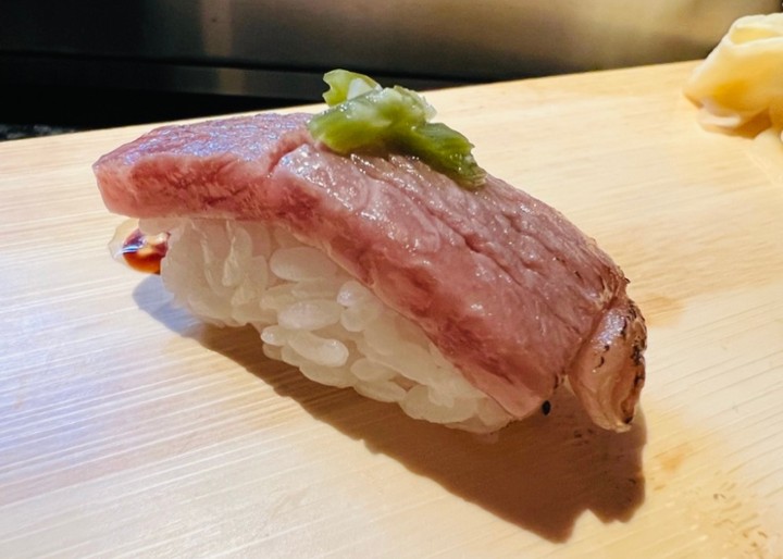 A5 Wagyu Ribeye Nigiri