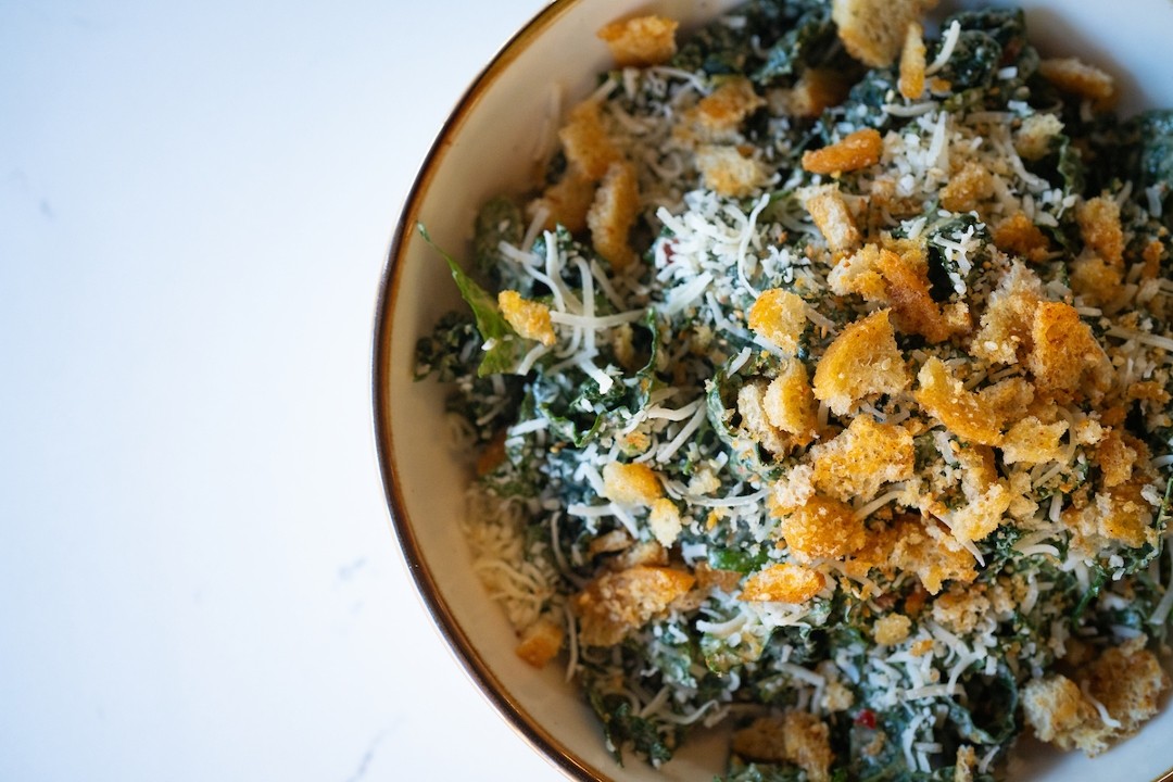 Spicy Kale Caesar