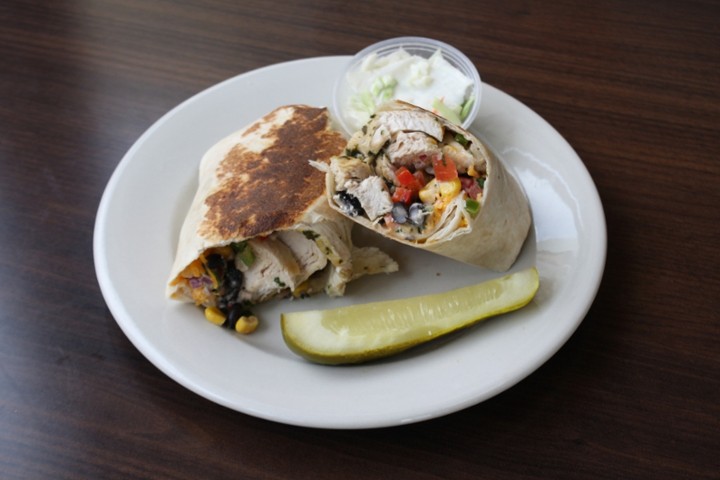 Chicken Wrap - Mediterranean