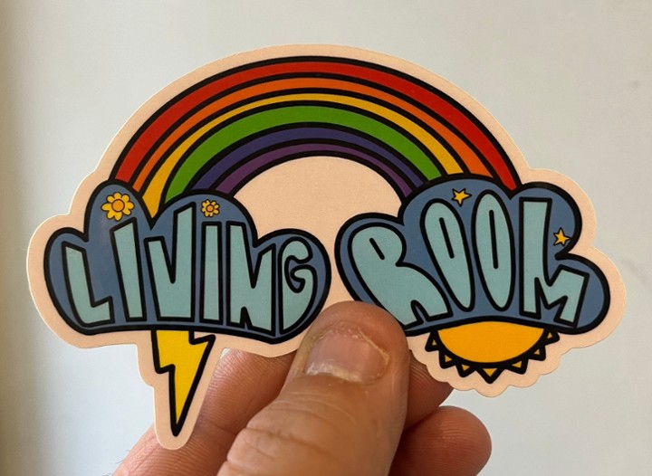 Sticker: Stormy Rainbow Logo
