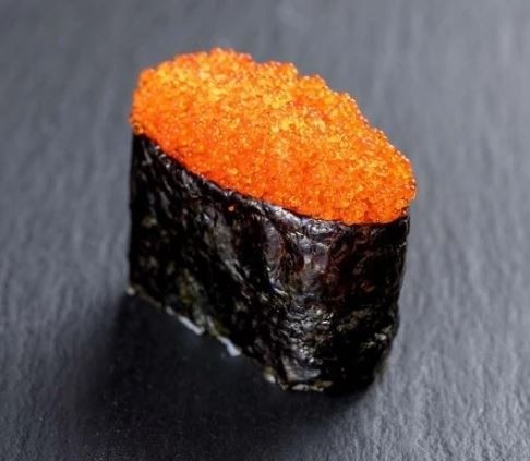 Tobiko (Flying Fish Roe) Nigiri