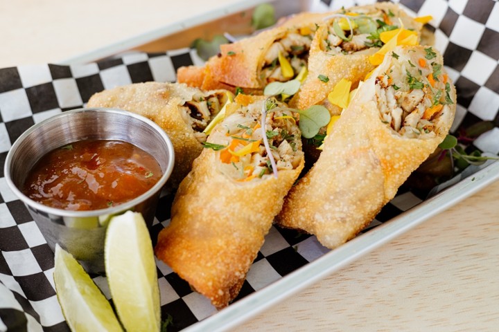 Jerk Chicken Egg Roll